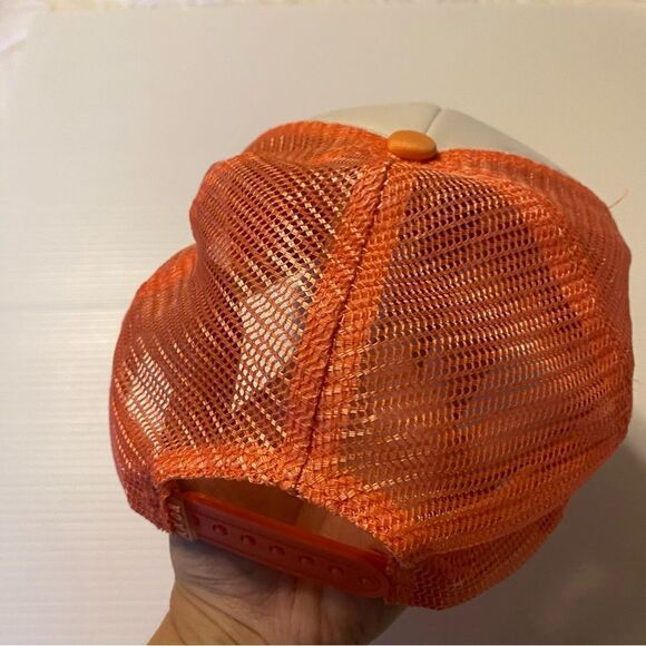 ROXY Local Hawaii Trucker baseball Hat cap coral mesh orange - Picture 7 of 8